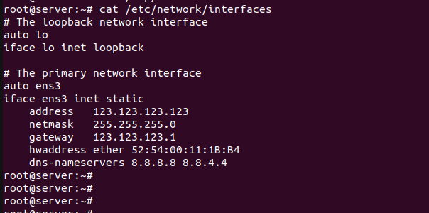 iface inet и конфигурация сети в Debian/Ubuntu