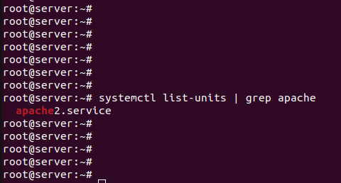 systemd list-units