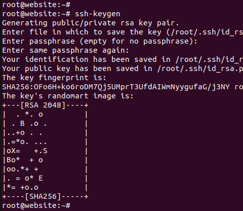 SSH авторизация по ключу